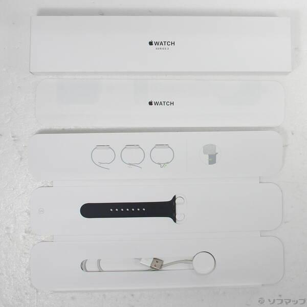 〔中古〕Apple(アップル) Apple Watch Series 3 GPS 42mm スペースグレイアルミニウムケース ブラックスポーツバンド〔247-ud〕 |  | 04
