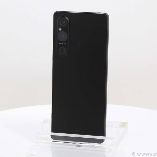 〔中古〕SONY(ソニー) Xperia 1 V 256GB ブラック SOG10 au SIMフリー〔196-ud〕 | 