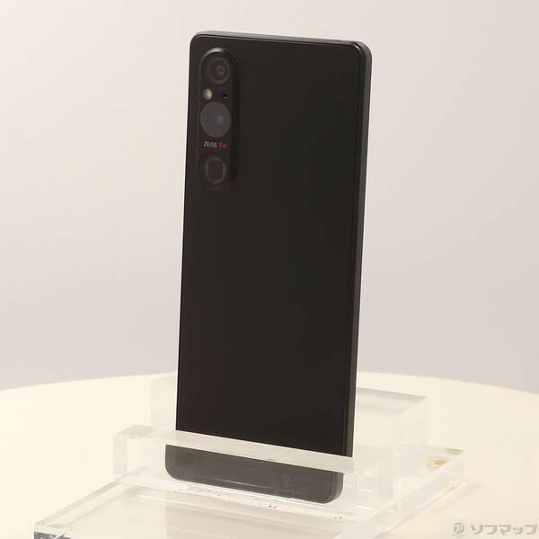 〔中古〕SONY(ソニー) Xperia 1 V 256GB ブラック SOG10 au SIMフリー〔258-ud〕 | 