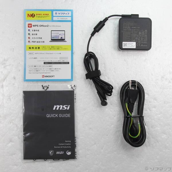〔中古〕MSI(エムエスアイ) 〔展示品〕 Modern 15 B13M Modern-15-B13M-5227JP クラシックブラック〔258-ud〕 |  | 04
