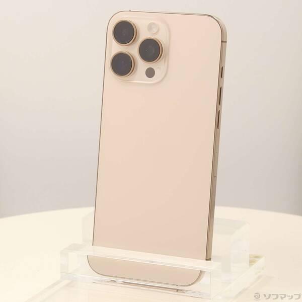 〔中古〕Apple(アップル) iPhone16 Pro Max 512GB デザートチタニウム MYWN3J／A SIMフリー〔377-ud〕 | 