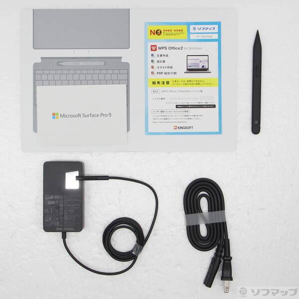 〔中古〕Microsoft(マイクロソフト) Surface Pro9 〔Core i5／16GB／SSD256GB〕 QIA-00011 プラチナ〔258-ud〕 |  | 04