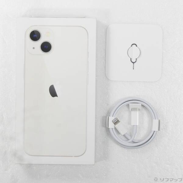 〔中古〕Apple(アップル) iPhone13 256GB スターライト MLNJ3J／A SIMフリー〔295-ud〕 |  | 04