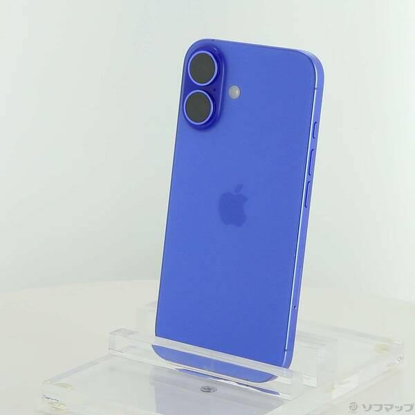 〔中古〕Apple(アップル) iPhone16 512GB ウルトラマリン MYE53J／A SIMフリー〔305-ud〕 | 