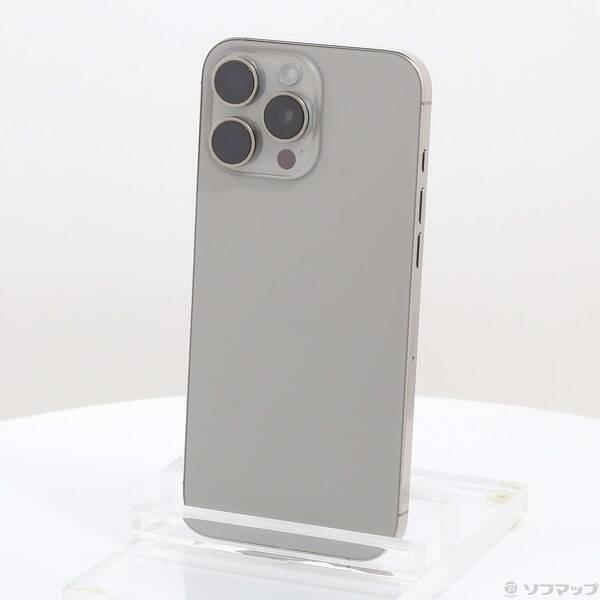 〔中古〕Apple(アップル) iPhone16 Pro Max 1TB ナチュラルチタニウム MYWU3J／A SIMフリー〔262-ud〕 | 