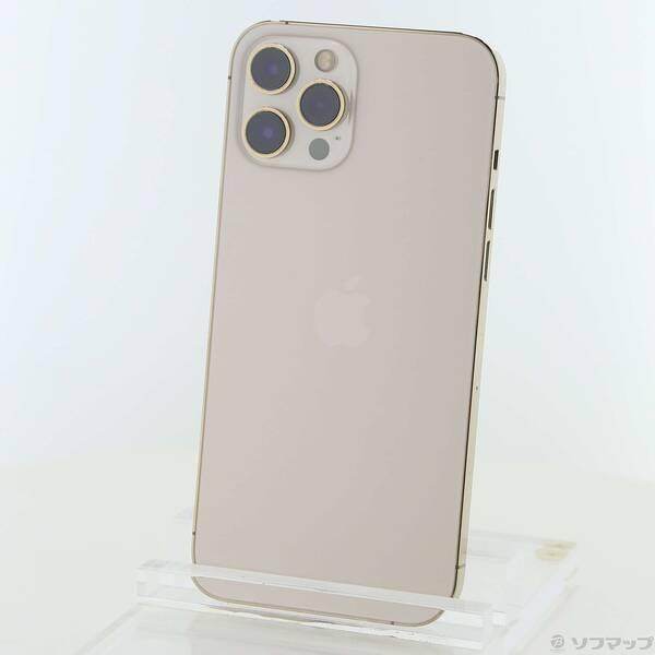 〔中古〕Apple(アップル) iPhone12 Pro Max 256GB ゴールド MGD13J／A SIMフリー〔377-ud〕 | 