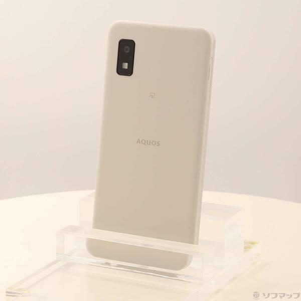 〔中古〕SHARP(シャープ) AQUOS wish2 64GB アイボリー A204SH Y!mobile SIMフリー〔269-ud〕 | 
