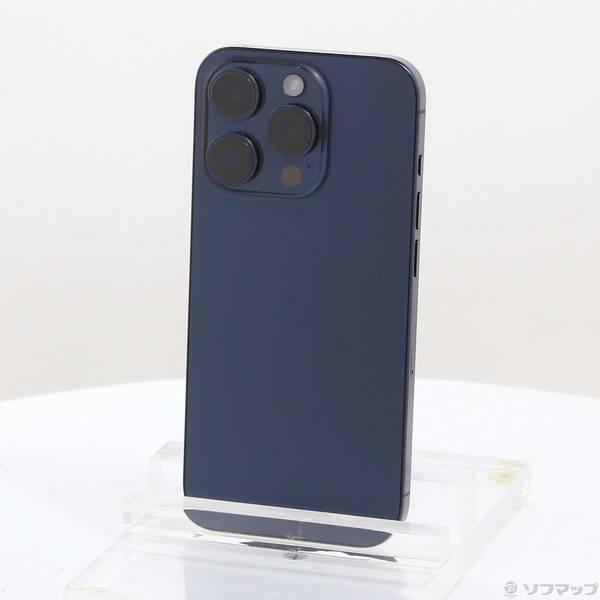 〔中古〕Apple(アップル) iPhone15 Pro 256GB ブルーチタニウム MTUG3J／A SIMフリー〔276-ud〕 | 