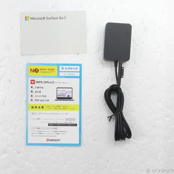 〔中古〕Microsoft(マイクロソフト) Surface Go3 〔Pentium Gold／4GB／eMMC64GB〕 8V6-00015 プラチナ〔371-ud〕 |  | 04