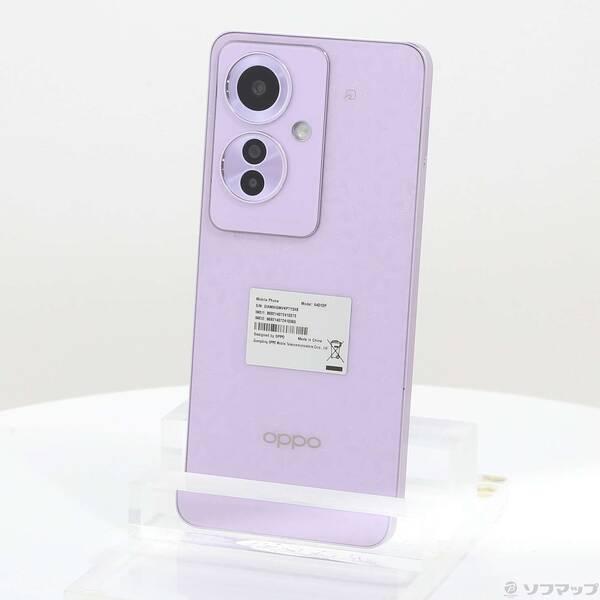 〔中古〕OPPO(オッポ) OPPO Reno11 A 128GB コーラルパープル Y!mobile SIMフリー〔368-ud〕 | 