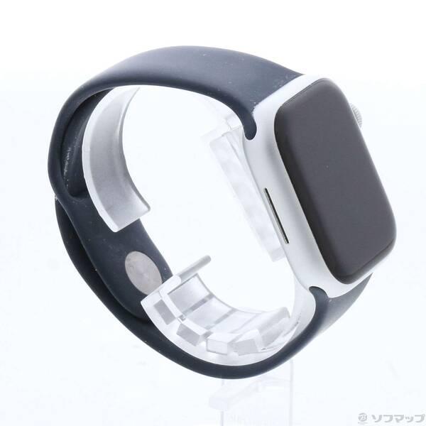 〔中古〕Apple(アップル) Apple Watch Series 9 GPS 41mm シルバーアルミニウムケース ストームブルースポーツバンド〔344-ud〕 |  | 03