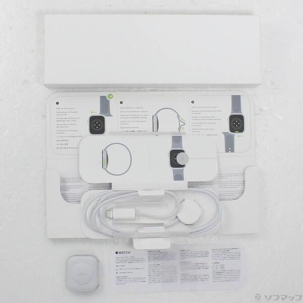〔中古〕Apple(アップル) Apple Watch Series 9 GPS 41mm シルバーアルミニウムケース ストームブルースポーツバンド〔344-ud〕 |  | 04