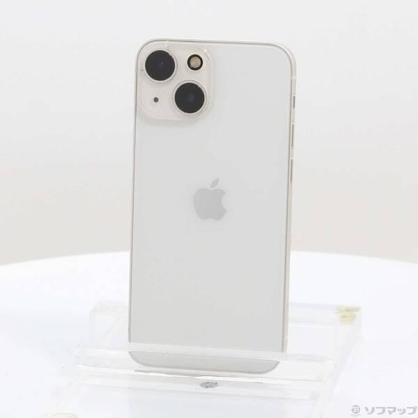 〔中古〕Apple(アップル) iPhone13 mini 256GB スターライト MLJK3J／A SIMフリー〔349-ud〕 | 