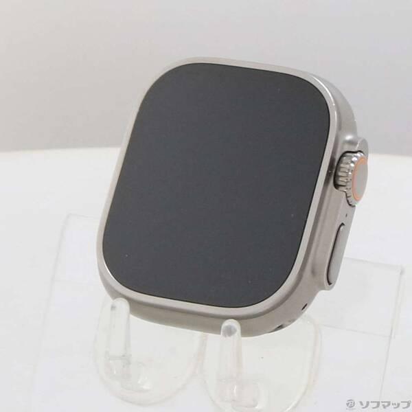 〔中古〕Apple(アップル) 〔展示品〕 Apple Watch Ultra 2 GPS + Cellular 49mm チタニウムケース バンド無し〔344-ud〕 | 