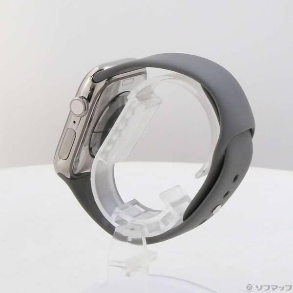 〔中古〕Apple(アップル) 〔展示品〕 Apple Watch Series 10 GPS + Cellular 46mm ナチュラルチタニウムケース ストーングレイスポーツバンド〔198-ud〕 |  | 01