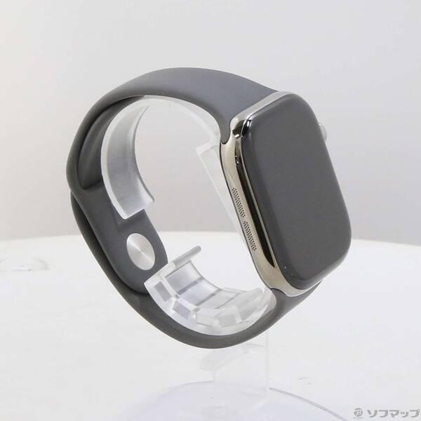 〔中古〕Apple(アップル) 〔展示品〕 Apple Watch Series 10 GPS + Cellular 46mm ナチュラルチタニウムケース ストーングレイスポーツバンド〔198-ud〕 |  | 03