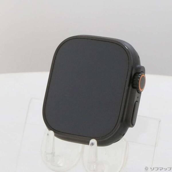 〔中古〕Apple(アップル) 〔展示品〕 Apple Watch Ultra 2 GPS + Cellular 49mm ブラックチタニウムケース バンド無し〔377-ud〕 | 