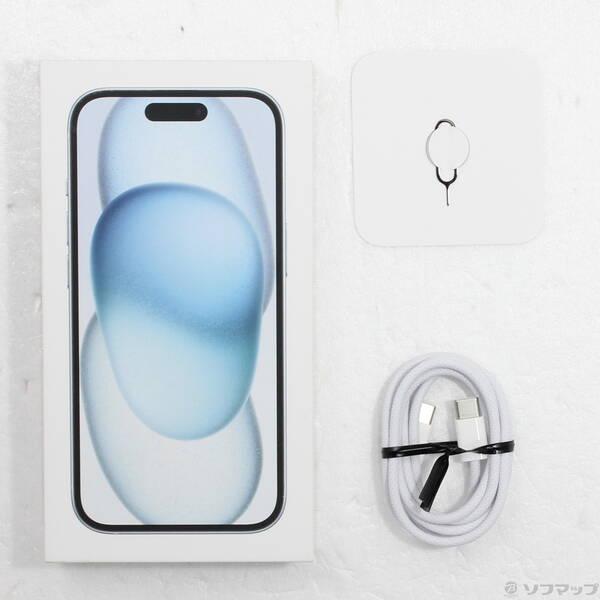 〔中古〕Apple(アップル) iPhone15 128GB ブルー 3M420J／A SIMフリー〔269-ud〕 |  | 04