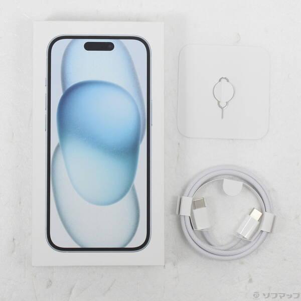 〔中古〕Apple(アップル) iPhone15 128GB ブルー MTML3J／A SIMフリー〔348-ud〕 |  | 04