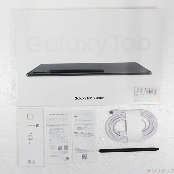 〔中古〕SAMSUNG(サムスン) GALAXY Tab S8 Ultra 256GB グラファイト SM-X900NZAGXJP Wi-Fi〔348-ud〕 |  | 04