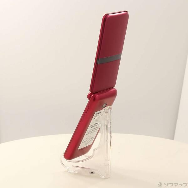 中古〕KYOCERA(京セラ) DIGNO ケータイ KY-42C レッド docomo SIM