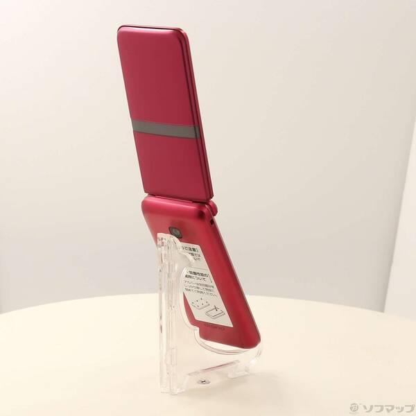 中古〕KYOCERA(京セラ) DIGNO ケータイ KY-42C レッド docomo SIM