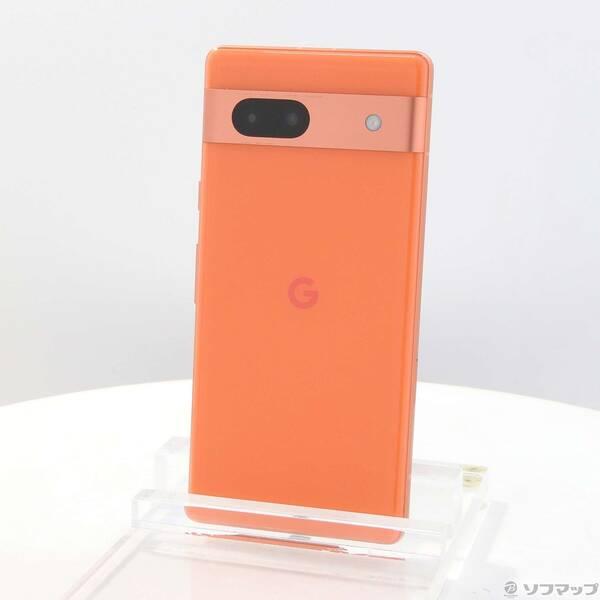 〔中古〕GOOGLE(グーグル) Google Pixel 7a 128GB コーラル GA04438-JP SIMフリー〔344-ud〕 | 