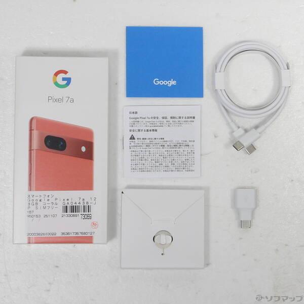 〔中古〕GOOGLE(グーグル) Google Pixel 7a 128GB コーラル GA04438-JP SIMフリー〔344-ud〕 |  | 04