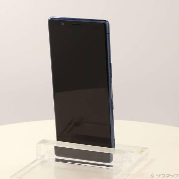 〔中古〕SONY(ソニー) Xperia 5 64GB ブルー SO-01M docomoロック解除SIMフリー〔349-ud〕 |  | 02