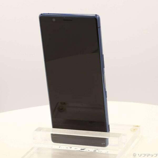 〔中古〕SONY(ソニー) Xperia 5 64GB ブルー SO-01M docomoロック解除SIMフリー〔295-ud〕 |  | 02