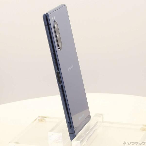 〔中古〕SONY(ソニー) Xperia 5 64GB ブルー SO-01M docomoロック解除SIMフリー〔295-ud〕 |  | 03