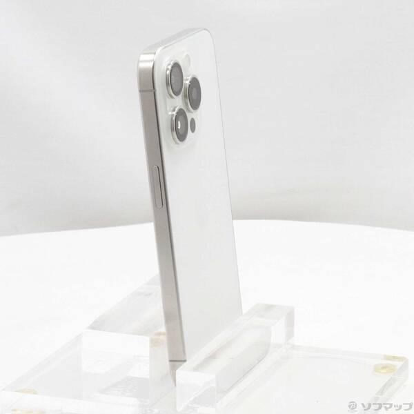 〔中古〕Apple(アップル) iPhone15 Pro 256GB ホワイトチタニウム MTUD3J／A SIMフリー〔348-ud〕 |  | 03
