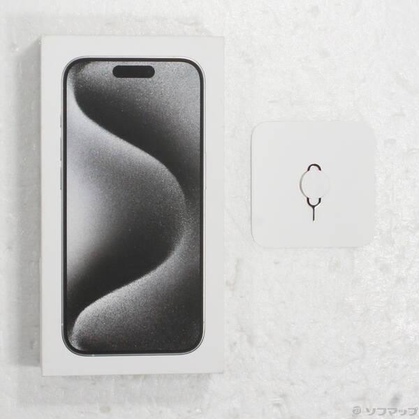 〔中古〕Apple(アップル) iPhone15 Pro 256GB ホワイトチタニウム MTUD3J／A SIMフリー〔348-ud〕 |  | 04