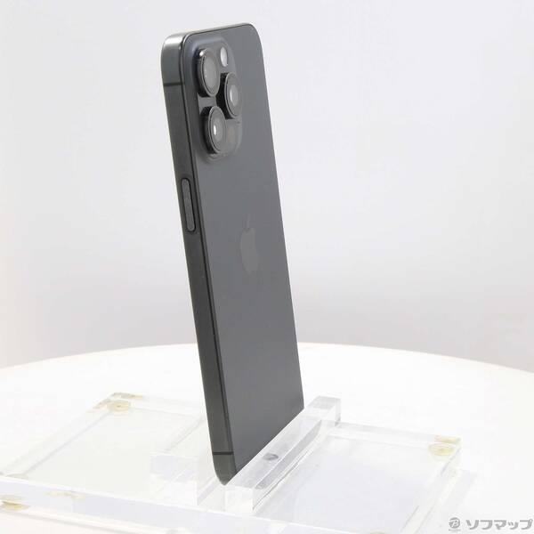 〔中古〕Apple(アップル) iPhone15 Pro Max 1TB ブラックチタニウム MU6Y3J／A SIMフリー〔262-ud〕 |  | 03