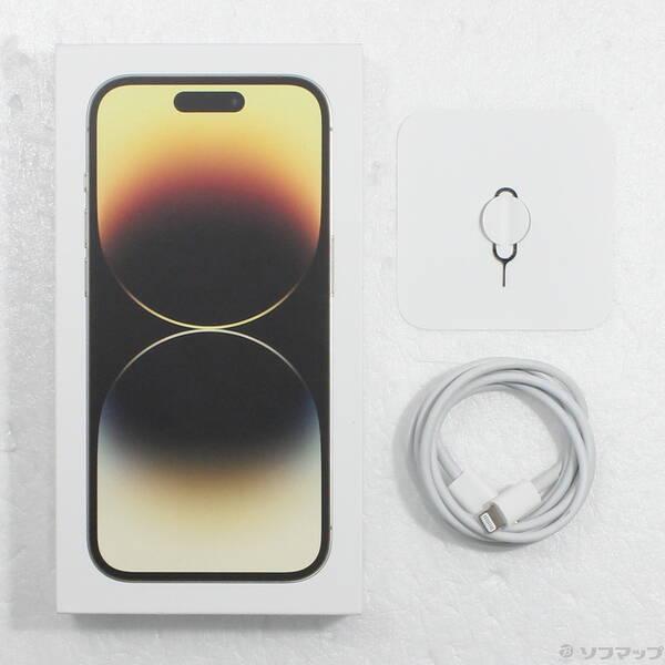 〔中古〕Apple(アップル) iPhone14 Pro 128GB ゴールド MQ073J／A SIMフリー〔348-ud〕 |  | 04