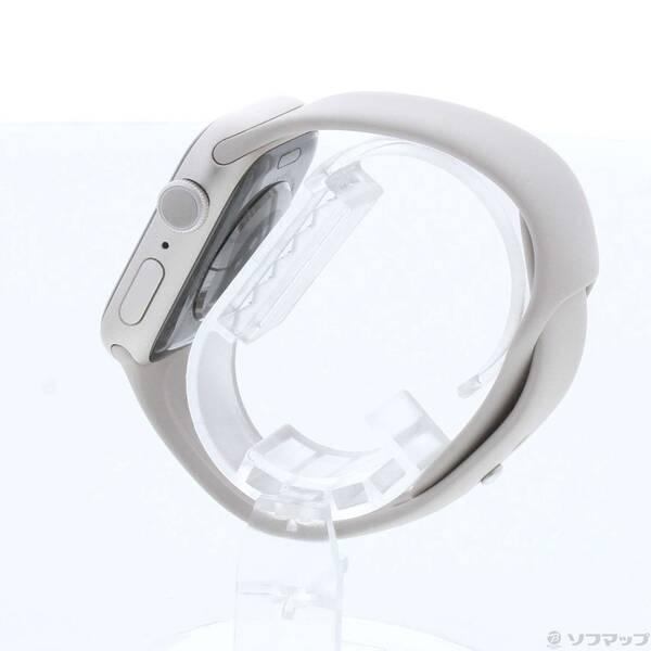 〔中古〕Apple(アップル) Apple Watch Series 9 GPS 41mm スターライトアルミニウムケース スターライトスポーツバンド〔348-ud〕 |  | 01