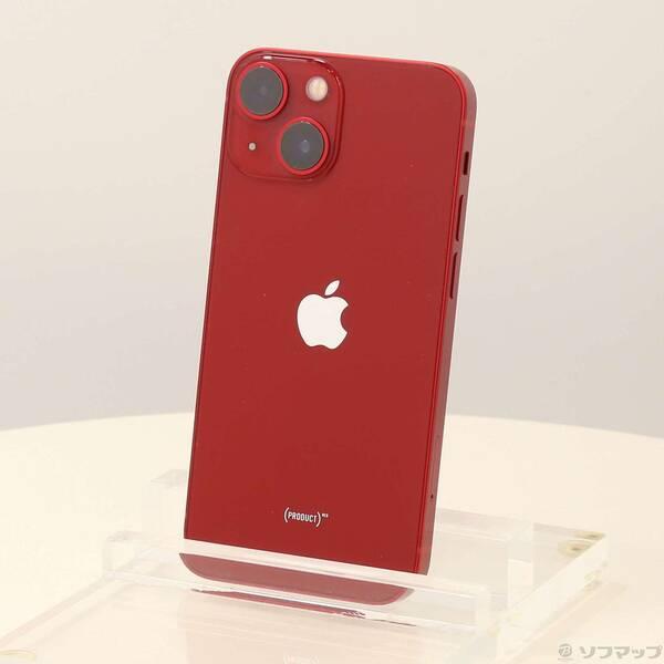 〔中古〕Apple(アップル) iPhone13 mini 128GB プロダクトレッド MLJG3J／A SIMフリー 〔ネットワーク利用制限▲〕〔247-ud〕 | 