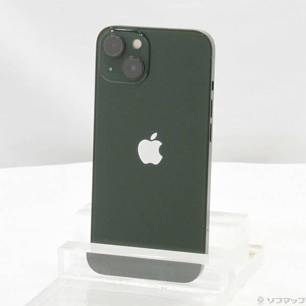 〔中古〕Apple(アップル) iPhone13 256GB グリーン MNGH3J／A SIMフリー 〔ネットワーク利用制限▲〕〔247-ud〕 | 