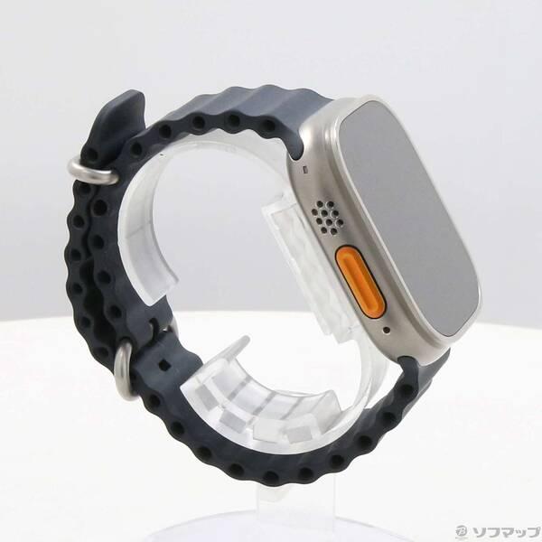 〔中古〕Apple(アップル) Apple Watch Ultra GPS + Cellular 49mm チタニウムケース ミッドナイトオーシャンバンド〔349-ud〕 |  | 03
