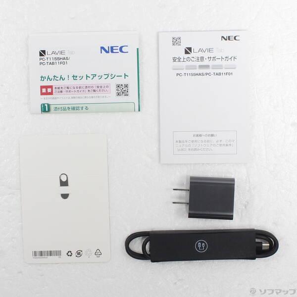 〔中古〕NEC(エヌイーシー) 〔展示品〕 LAVIE Tab T11 T1155／HAS 128GB ルナグレー PC-T1155HAS Wi-Fi〔377-ud〕 |  | 04