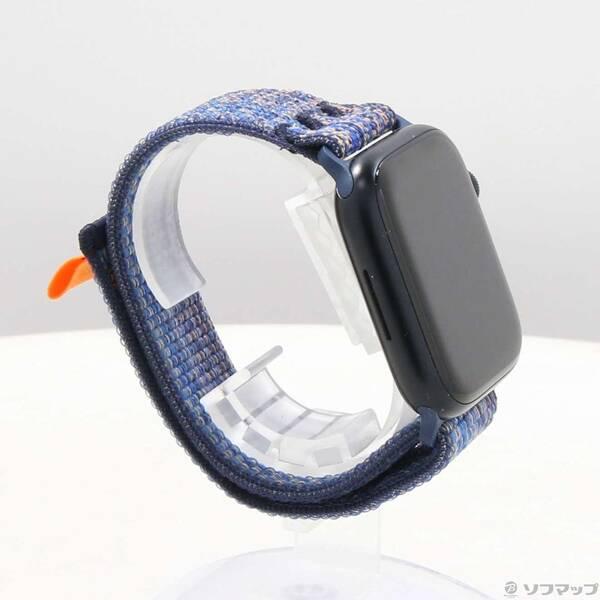 〔中古〕Apple(アップル) Apple Watch Series 9 GPS 45mm ミッドナイトアルミニウムケース ゲームロイヤル／オレンジNikeスポーツループ〔262-ud〕 |  | 03