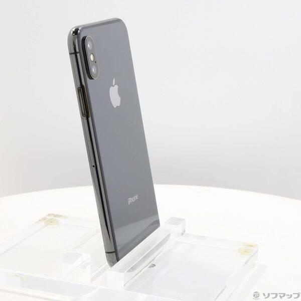〔中古〕Apple(アップル) iPhoneXS 256GB スペースグレイ MTE02J／A SIMフリー〔348-ud〕 |  | 03