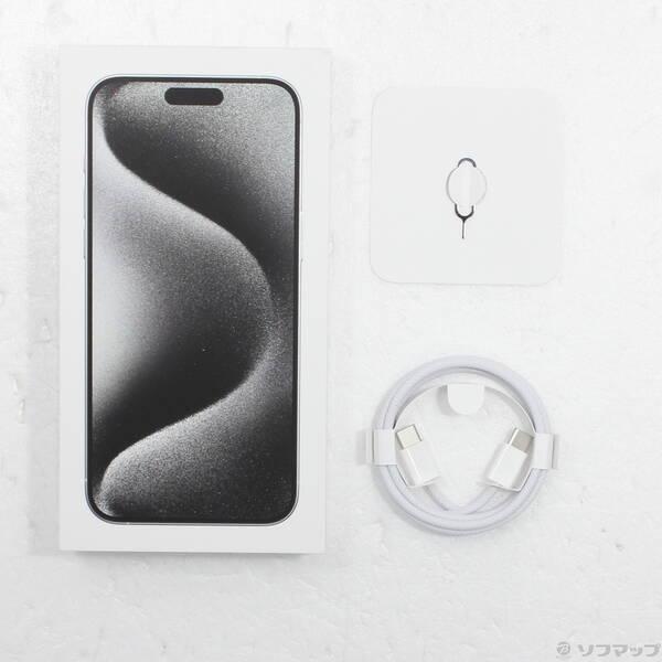 〔中古〕Apple(アップル) iPhone15 Pro Max 1TB ホワイトチタニウム MU703J／A SIMフリー〔198-ud〕 |  | 04