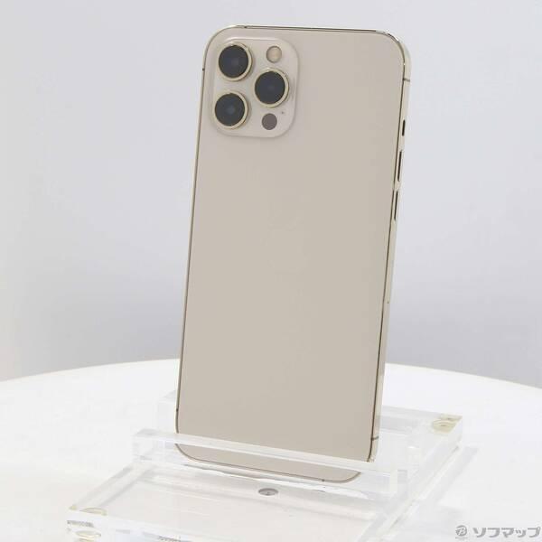 〔中古〕Apple(アップル) iPhone12 Pro Max 128GB ゴールド MGCW3J／A SIMフリー〔196-ud〕 | 