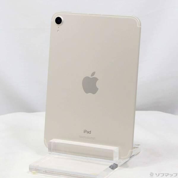 〔中古〕Apple(アップル) iPad mini 第6世代 64GB スターライト MK8C3J／A SIMフリー〔262-ud〕 | 