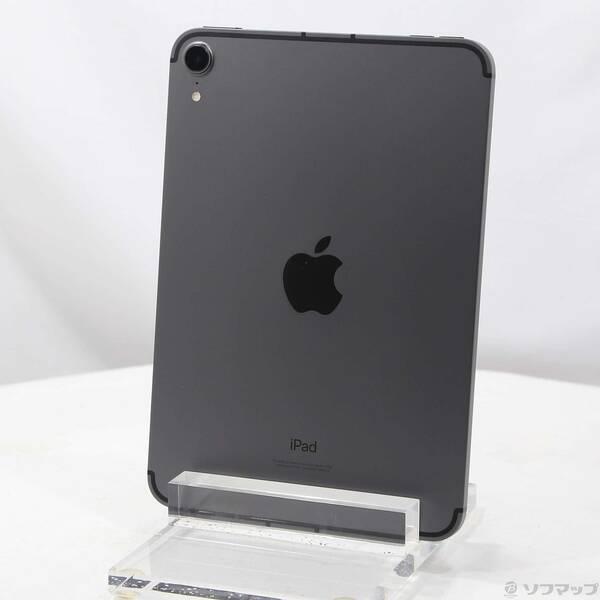 〔中古〕Apple(アップル) iPad mini 第6世代 256GB スペースグレイ MK8F3J／A SIMフリー〔305-ud〕 | 