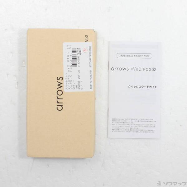 〔中古〕FCNT arrows We2 64GB ネイビーグリーン FCG02 au SIMフリー〔269-ud〕 |  | 04