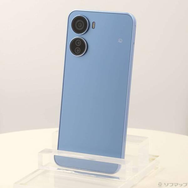 〔中古〕ZTE Libero 5G IV 128GB ブルー ZESCD1 Y!mobile SIMフリー〔368-ud〕 | 