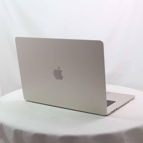 〔中古〕〔展示品〕 MacBook Air 15.3-inch Mid-2023 MQKU3J／A Apple M2 8コアCPU_10コアGPU 8GB SSD256GB スターライト 〔13.0 Ventura〕〔258-ud〕 |  | 02