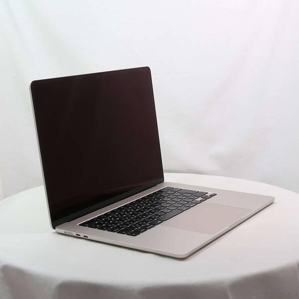 〔中古〕〔展示品〕 MacBook Air 15.3-inch Mid-2023 MQKU3J／A Apple M2 8コアCPU_10コアGPU 8GB SSD256GB スターライト 〔13.0 Ventura〕〔258-ud〕 |  | 03